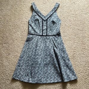 Black and White Print Mossimo Dress